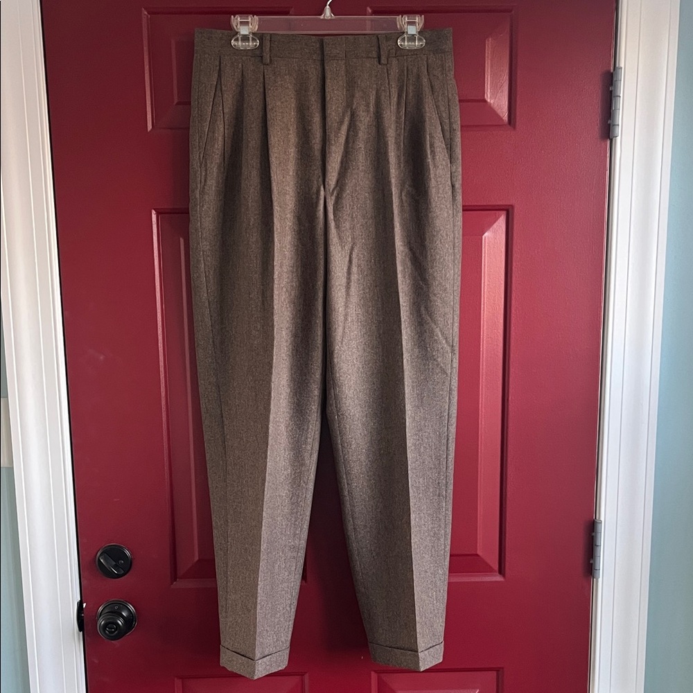 Lanificio Campore  Parisian Studio Wool and Cashmere Trousers